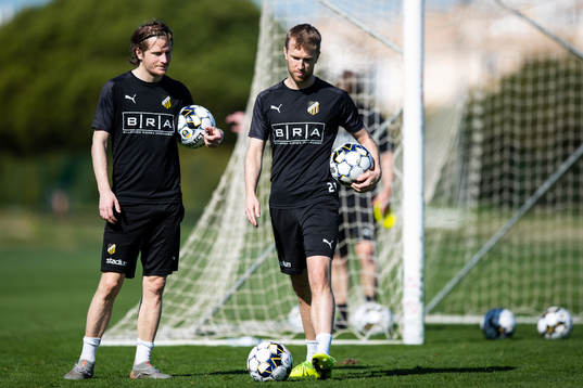 Häckens Erik Friberg och Rasmus Lindgren