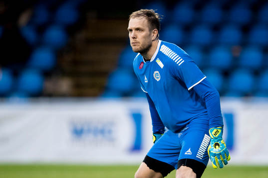 Utsiktens målvakt Axel Wibrån