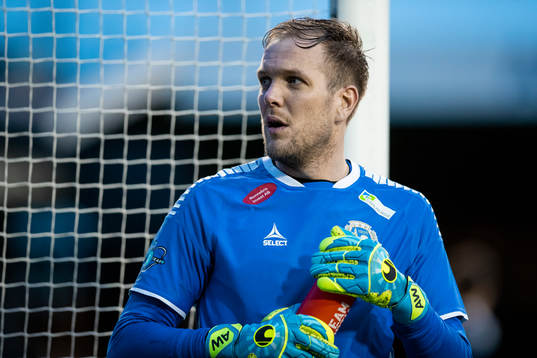 Utsiktens målvakt Axel Wibrån