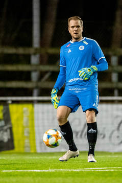 Utsiktens målvakt Axel Wibrån