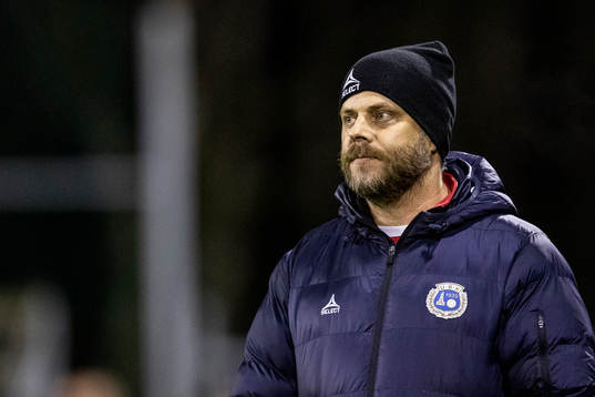 Utsiktens tränare Daniel Karlsson