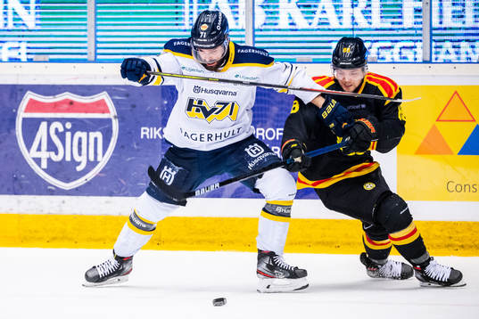 s Linus Fröberg och Brynäs Jaedon Descheneau