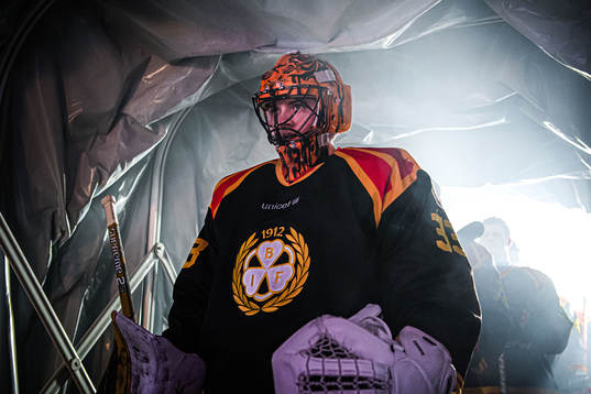 Brynäs målvakt Samuel Ersson