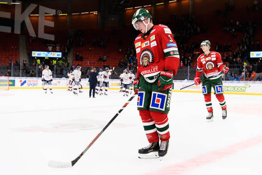 Frölundas Jacob Moverare deppar
