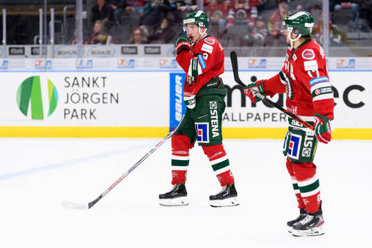 Frölundas Jacob Moverare deppar