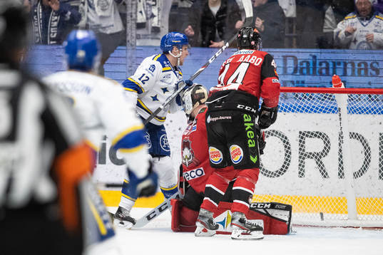 Leksands Fredrik Forsberg jublar