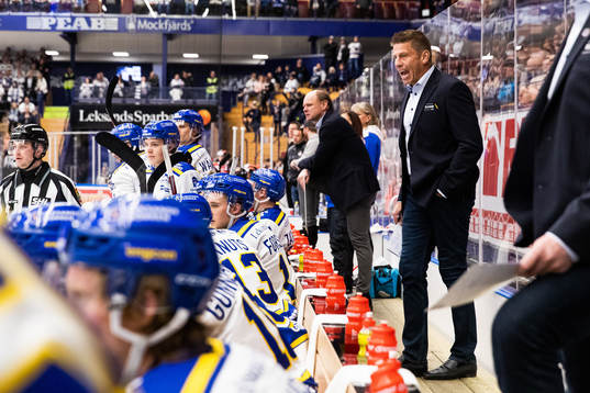 Leksands tränare Ulf Samuelsson