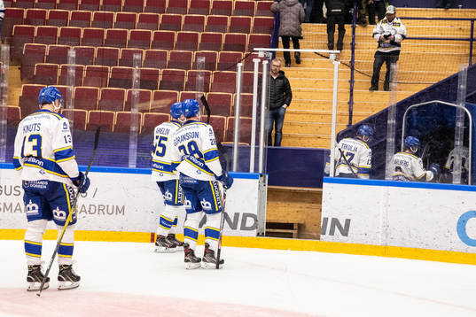 Leksands spelarna deppar