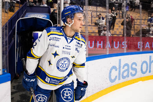 Leksands Fredrik Forsberg utsedd till matchen s krigare