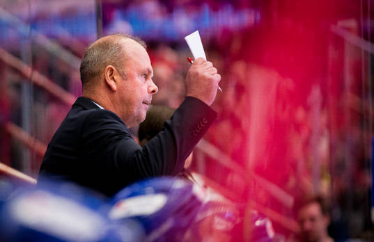 Oskarshamns tränare Per-Erik Johnsson