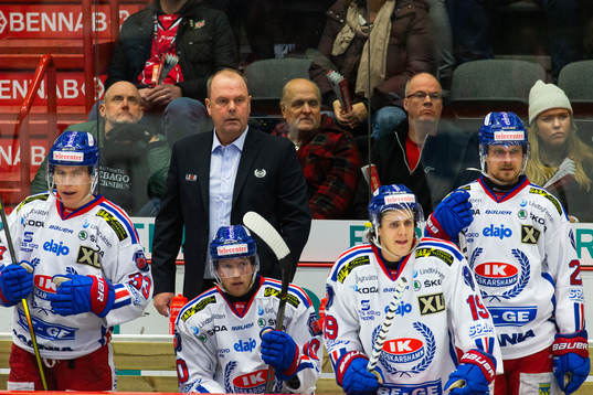 Oskarshamns tränare Per Johansson deppar