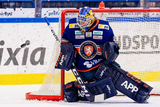Växjös målvakt Viktor Andrén