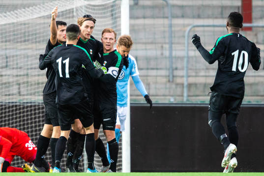 Varbergs Joakim Lindner jublar