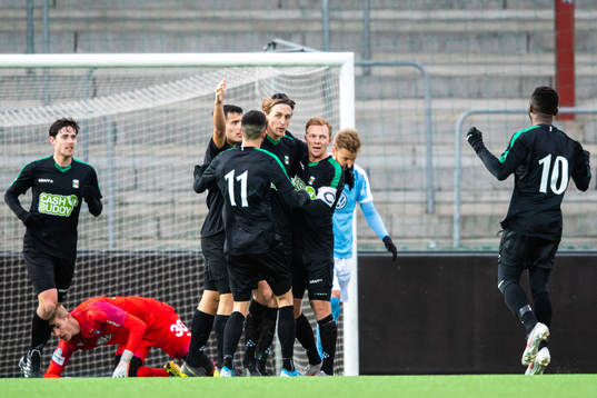 Varbergs Joakim Lindner jublar