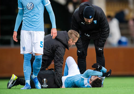 Malmö FFs Erdal Rakip har ont