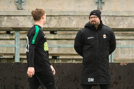 Varbergs tränare Joakim Persson