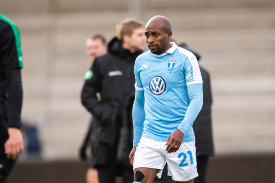Malmö FFs Fouad Bachirou deppar
