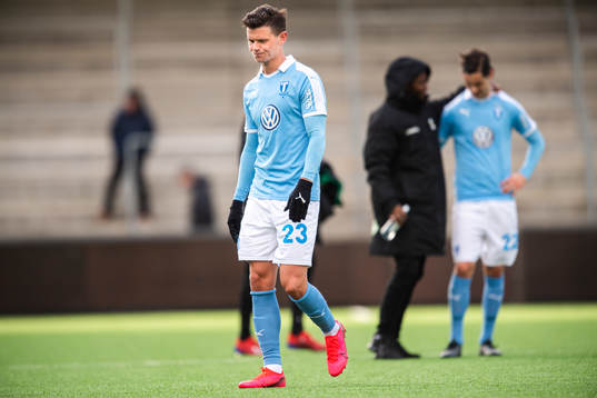 Malmö FFs Marcus Antonsson deppar