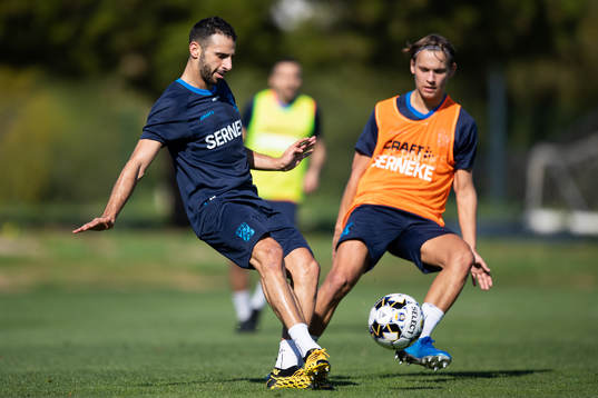 IFK Göteborgs André Calisir och Noa Alexandersson