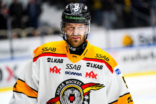 Luleås Daniel Sondell deppar