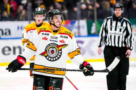 Luleås Isac Brännström deppar