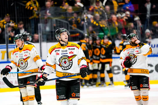 Luleås Petter Emanuelsson deppar