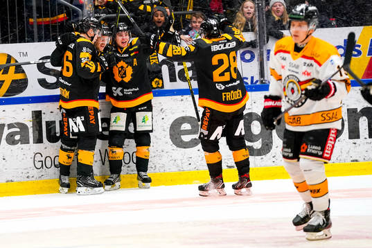 Skellefteås Linus Lindström, Jonathan Pudas, Andreas