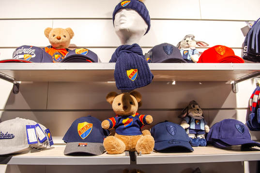 Souvenirbutik på Hovet