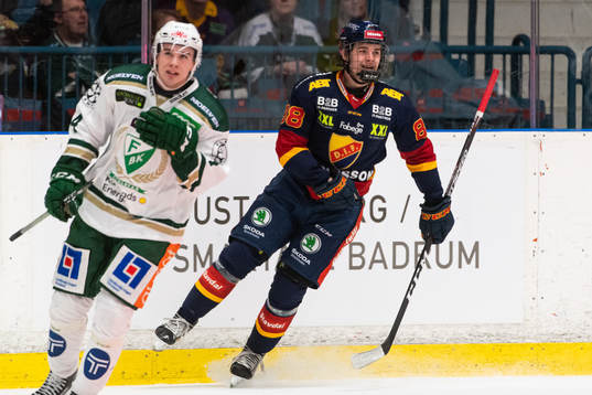 Djurgårdens Alexander Holtz jublar