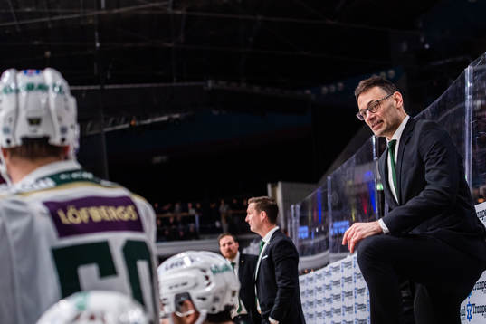 Färjestads assisterande tränare Peter Popovic