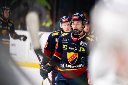 Djurgårdens Alexander Holtz jublar