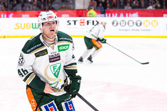 Färjestads Michael Latta har ont