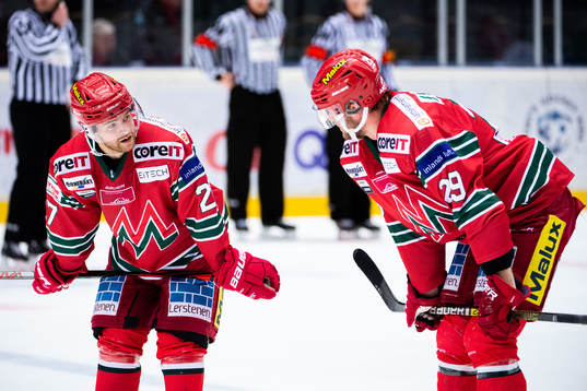 Modos Anton Öhman och Kim Rosdahl deppar