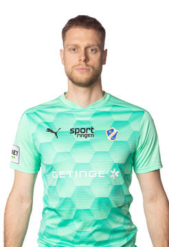 Halmstads målvakt Malkolm Nilsson Säfqvist