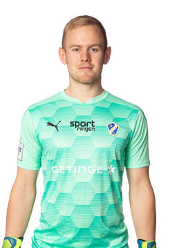 Halmstads målvakt Malte Påhlsson