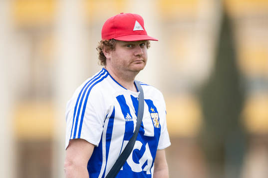 En IFK Göteborgs supporter