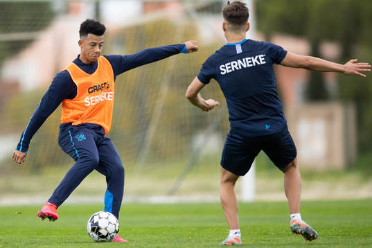 IFK Göteborgs Tobias Sana och Amin Affane