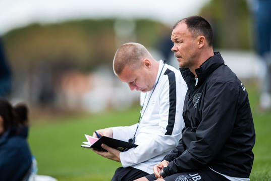 Stefan Billborn, head coach, and Joachim Björklund,
