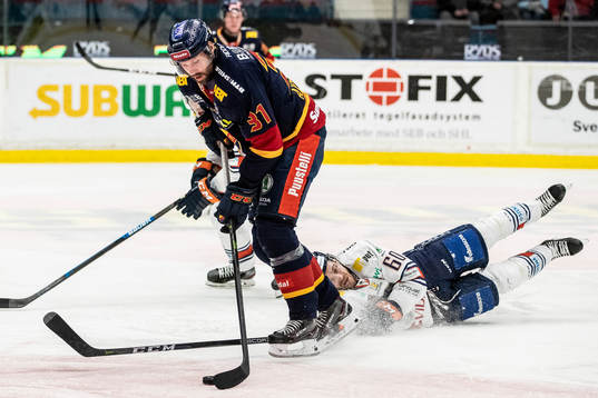 Djurgårdens Dick Axelsson och Växjös Erik Josefsson