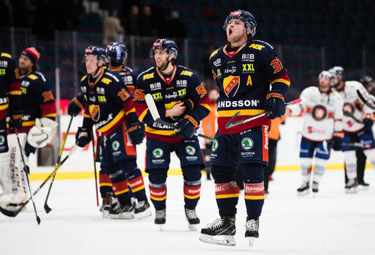 Djurgårdens Jesper Pettersson  jublar