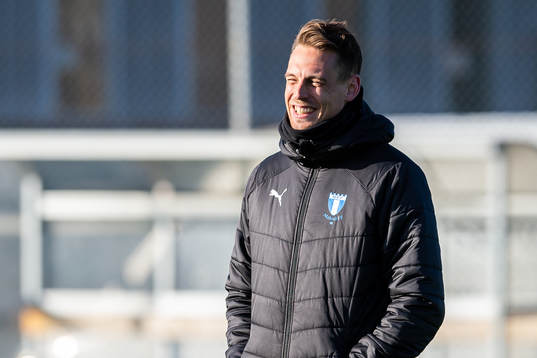 Malmö FFs assisterande tränare Daniel Bäckström