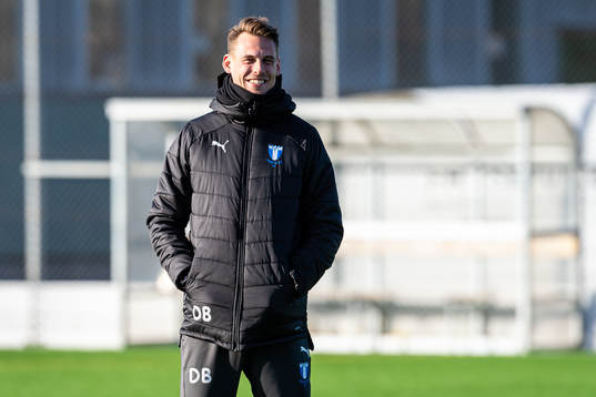 Malmö FFs assisterande tränare Daniel Bäckström
