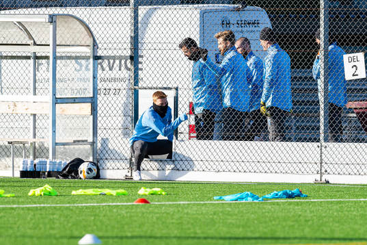 Malmö FFs Anders Christiansen anländer