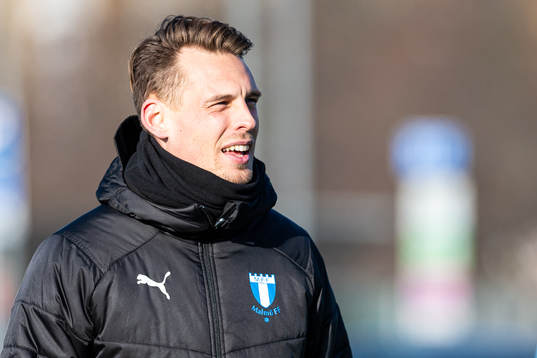 Malmö FFs assisterande tränare Daniel Bäckström