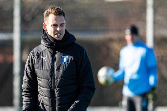 Malmö FFs assisterande tränare Daniel Bäckström