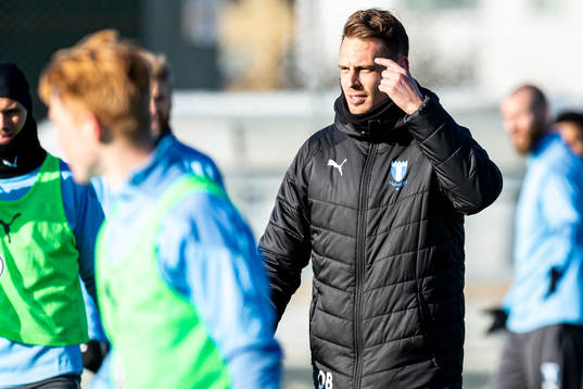 Malmö FFs assisterande tränare Daniel Bäckström