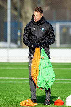 Malmö FFs assisterande tränare Daniel Bäckström