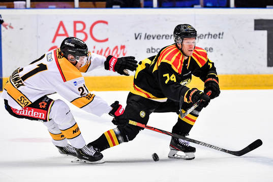 Luleås Juhani Tyrväinen och Brynäs Nicklas Danielsson