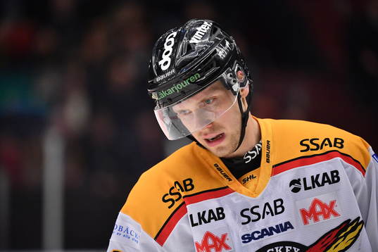 Luleås Petter Emanuelsson deppar
