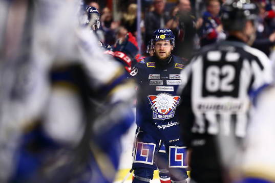 Linköpings Jaakko Rissanen jublar